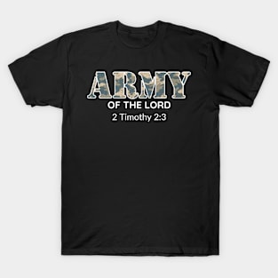 Army of The Lord, Bible verse design T-Shirt